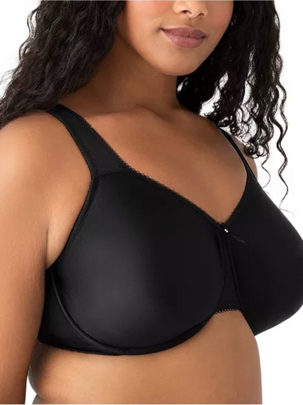 Women's Basic Beauty Full-Figure Underwire Bra 855192 black 42DD